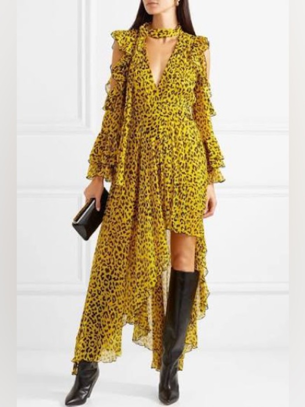 DvF Silk Wrap Dress, size 10-12 - Picture 14 of 15